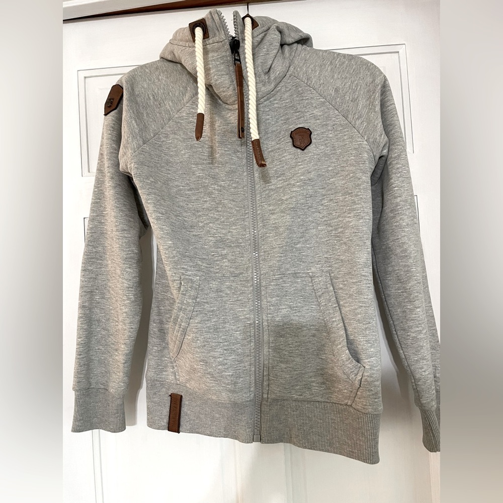 Naketano Womens Medium Zip-up Jacket with hood